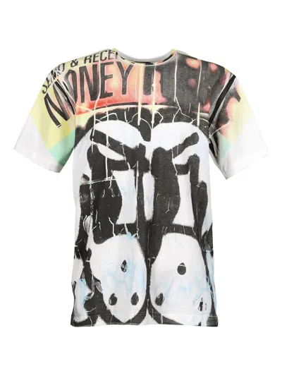 Chito Transaction Ss Print T-shirt In Black