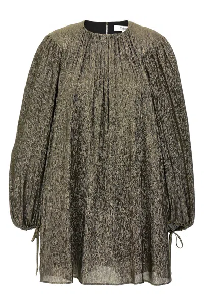 CHLOÉ CHLOÃ‰ LAMÃ© DRESS