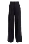 CHLOÃ CHLOÃ‰ LINEN PANTS WITH FRONT PLEATS