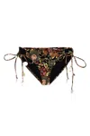 Chloé Rose Bikini Briefs Beachwear Multicolor In Black