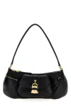 Chloé The 99 Shoulder Bag In Shiny Grained Calfskin In Black