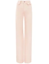 Chloé Rigid High-rise Organic Denim Flared Jeans