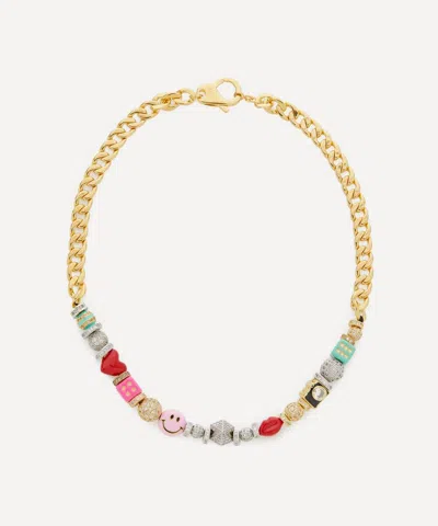 Chloé Chloe 14ct Gold-plated Studio Charm Necklace