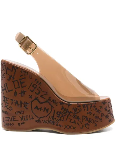 Chloé Chloe Maxime Sandal Women In Sunny Brown