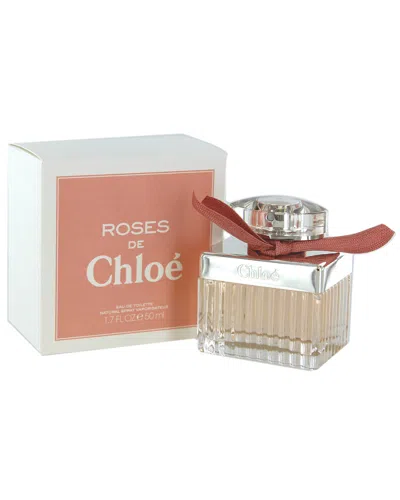 Chloé 1.7oz Women's Roses De  Edt Spray In Transparent