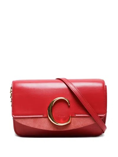 Pre-owned Chloé 2000-2015 Leather Shoulder Bag In Pink