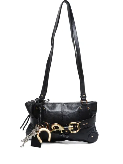 Pre-owned Chloé 2000-2015 Small Kerala Shoulder Bag In Black