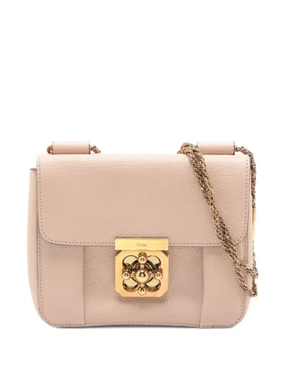 Pre-owned Chloé 2000-2020 Elsie Shoulder Bag In Neutral