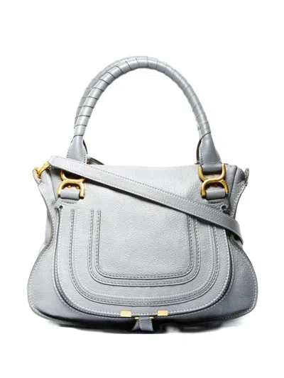 Pre-owned Chloé 2000-2020s Marcie 2way Bag In Gray