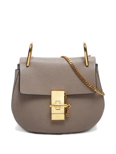 Pre-owned Chloé 2000-2020s Small Drew Leather Cross Body Bag