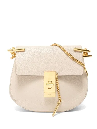 Pre-owned Chloé 2000-2020 Drew Shoulder Bag In Neutral