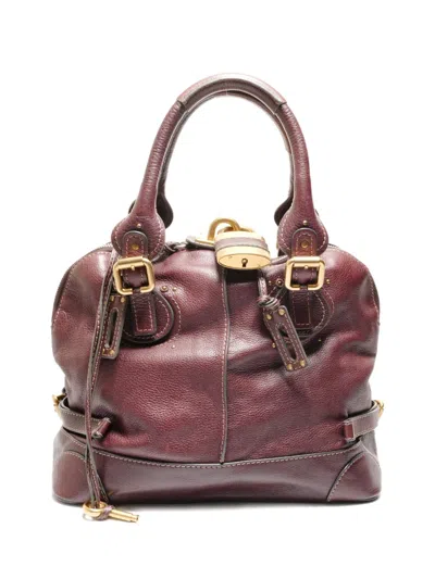 Pre-owned Chloé 2000s Paddington Tote Bag In Brown