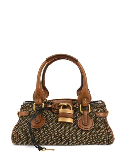 Pre-owned Chloé 2007 Paddington Handbag In Brown