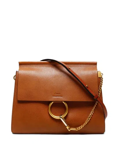 Pre-owned Chloé 2010-2020s Leather Shoulder Bag In Brown
