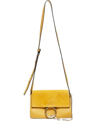 Pre-owned Chloé 2010-2020s Leather Shoulder Bag In Yellow