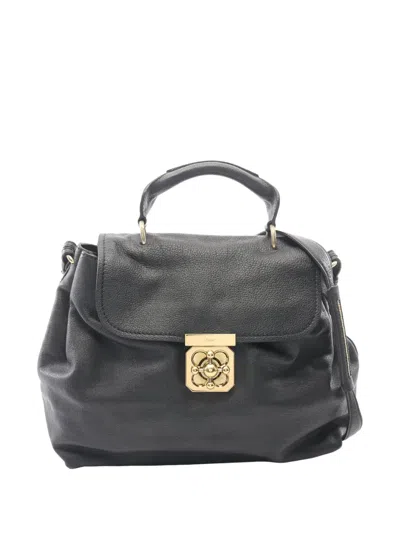 Pre-owned Chloé 2010-2026 Elsie Satchel In Black