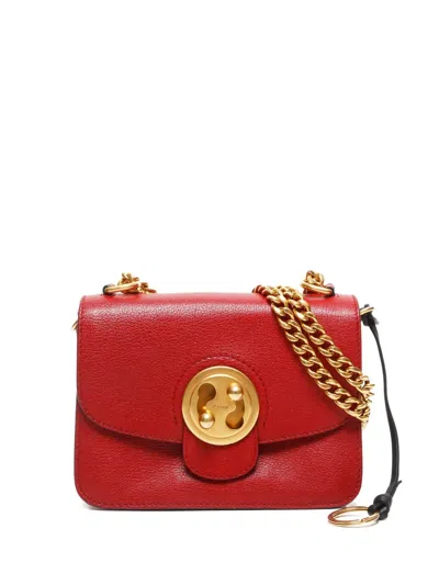 Pre-owned Chloé 2010s Milly Chain Leather Cross Body Bag