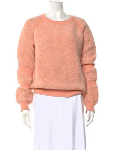 Pre-owned Chloé 2012 Cashmere Sweater In Orange