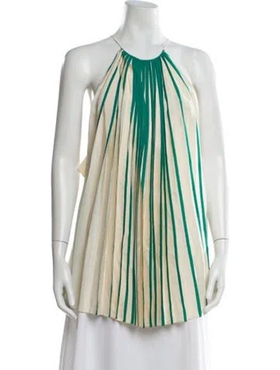 Pre-owned Chloé 2012 Silk Blouse In Neutral