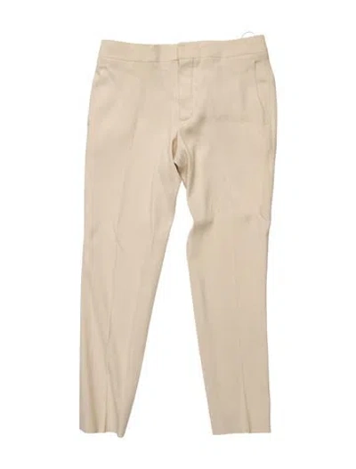 Pre-owned Chloé 2013 Skinny Leg Pants In Neutral