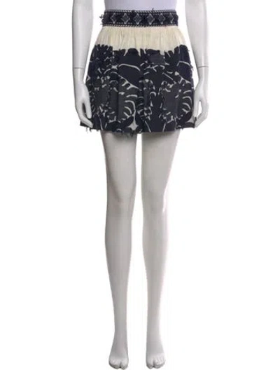 Pre-owned Chloé 2015 Mini Skirt In Blue