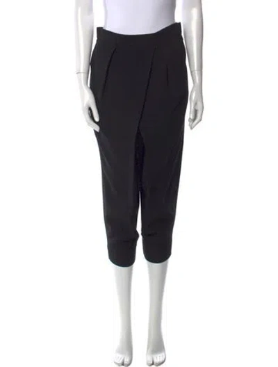 Pre-owned Chloé 2015 Straight Leg Pants In Black