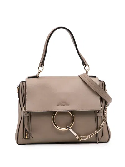 Pre-owned Chloé 2018 Small Leather Faye Day Satchel