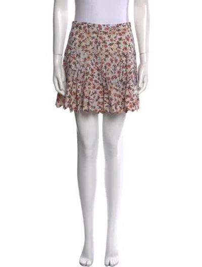 Pre-owned Chloé 2019 Mini Shorts In Burgundy