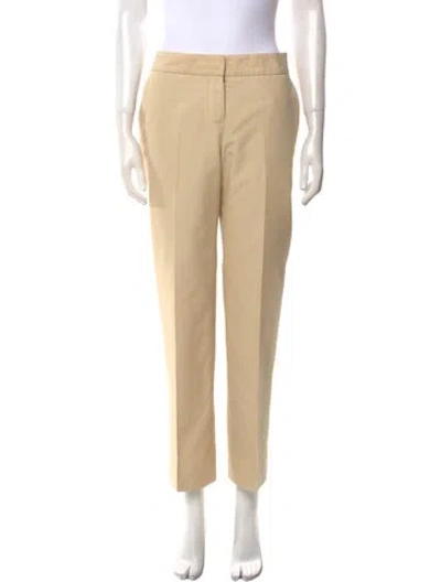 Pre-owned Chloé 2019 Straight Leg Pants In Neutral