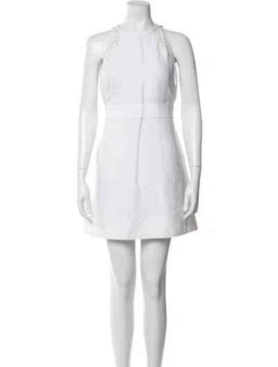 Pre-owned Chloé 2020 Mini Dress In White