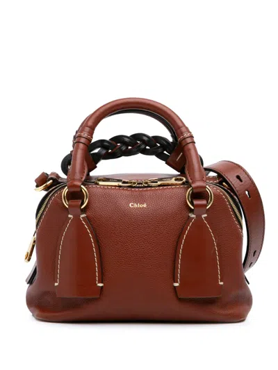 Pre-owned Chloé 2020 Small Leather Daria Satchel