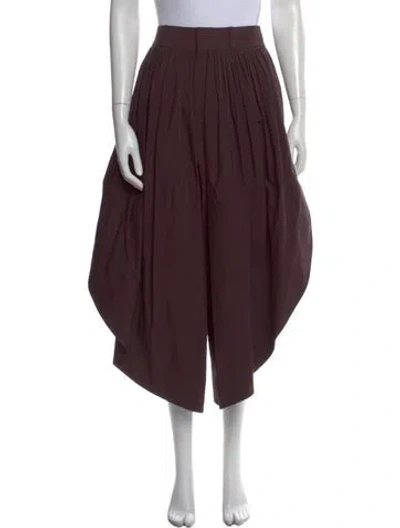 Pre-owned Chloé 2020 Wide Leg Pants In Brown