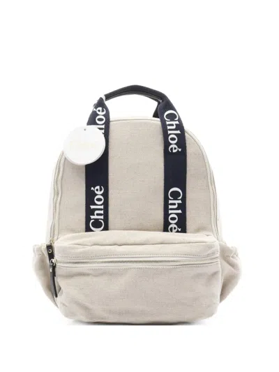 Pre-owned Chloé 2020s Canvas Backpack