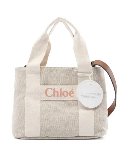 Pre-owned Chloé 2020s Canvas Tote Bag