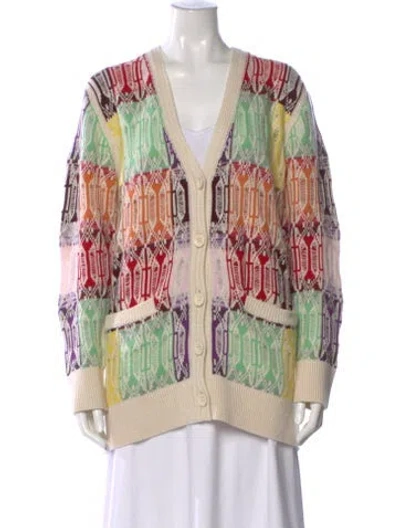 Pre-owned Chloé 2022 Ch224mco75909cas Sweater In Neutral