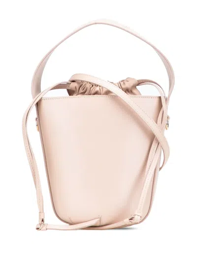 Pre-owned Chloé 2023 Calfskin Sense Bucket Bag Satchel In Brown