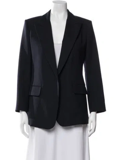 Pre-owned Chloé 2023 Virgin Wool Blazer In Blue