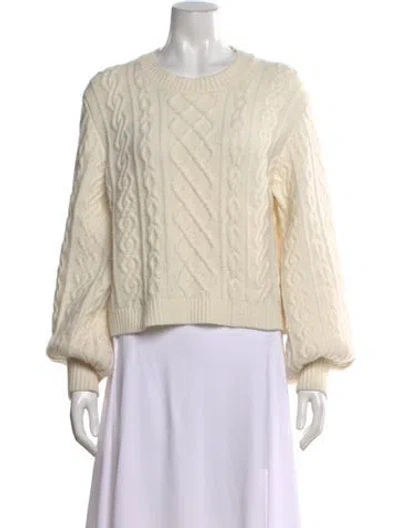 Pre-owned Chloé 2023 Wool Sweater In Neutral