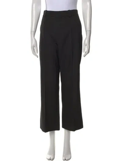 Pre-owned Chloé 2024 Wide Leg Pants In Black