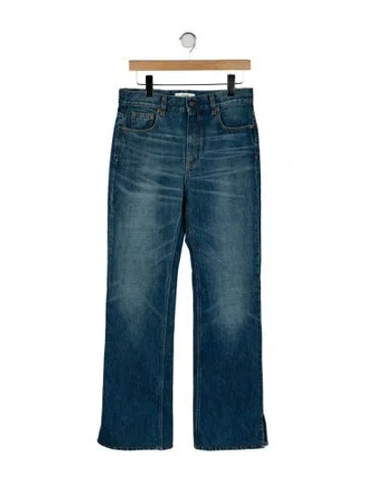 Pre-owned Chloé 2025 Wide Leg Jeans In Blue