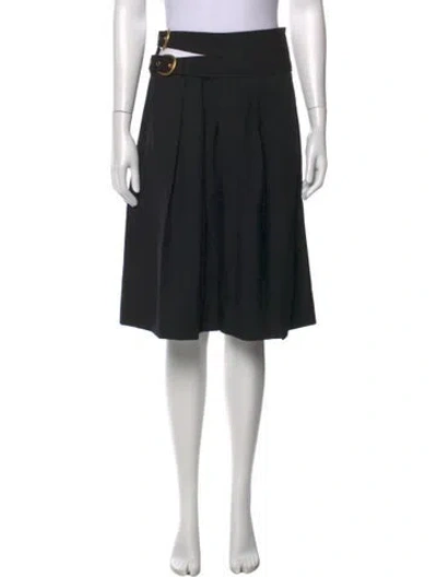 Pre-owned Chloé 2026 Knee-length Shorts In Black