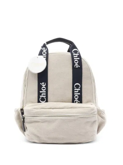 Pre-owned Chloé 20s Logo-detail Backpack
