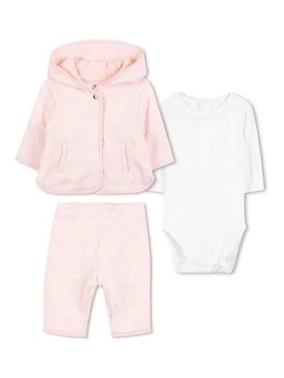 Chloé 3 Piece Pink Set In Multi