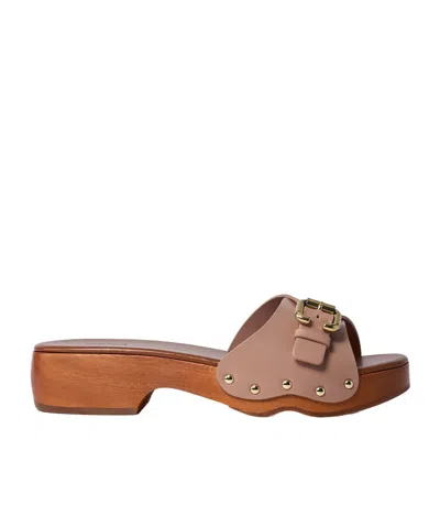 Chloé 40mm Jeanette Sandals In Brown