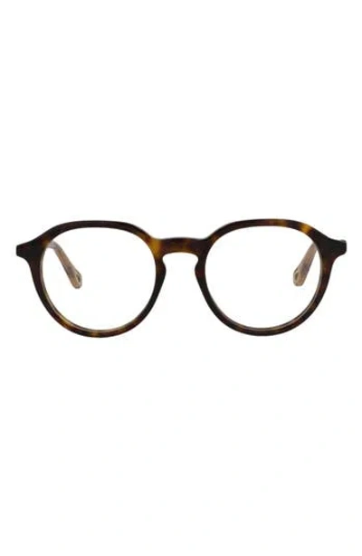 Chloé 47mm Round Optical Glasses