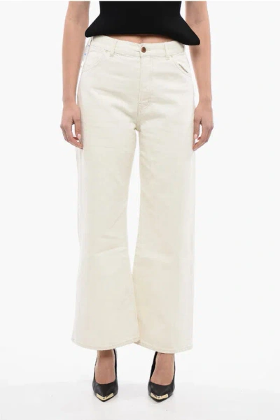 Chloé Women's Pantalon 5b Blanco In White