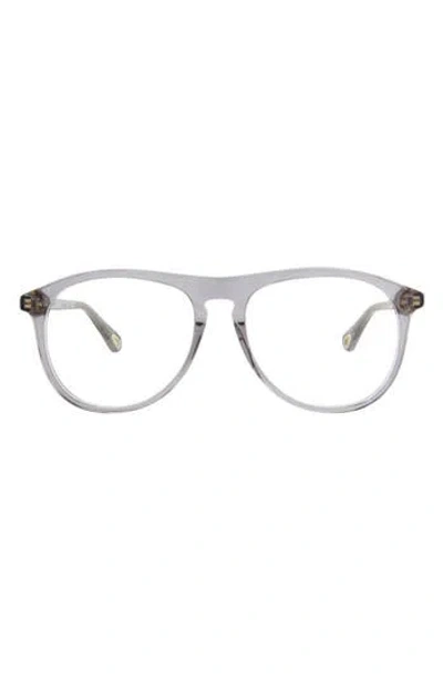 Chloé 54mm Aviator Optical Glasses
