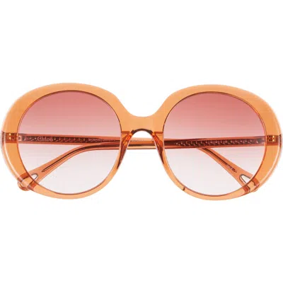 Chloé 54mm Core Oversize Sunglasses In Yellow