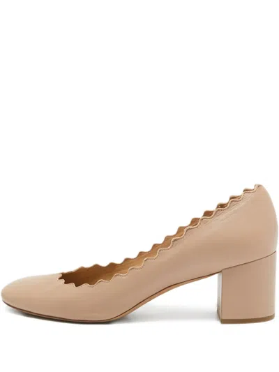 Pre-owned Chloé 55mm Leather Heel Sandals