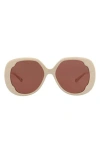 Chloé Round-frame Recycled Acetate Sunglasses In Multi